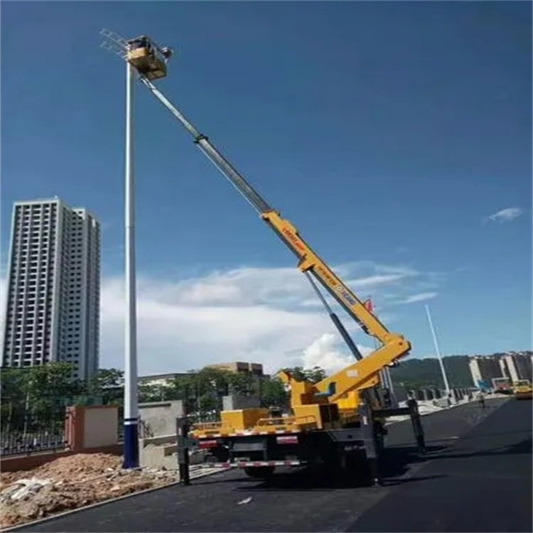 徐州铜山维修路灯的曲臂升降车出租