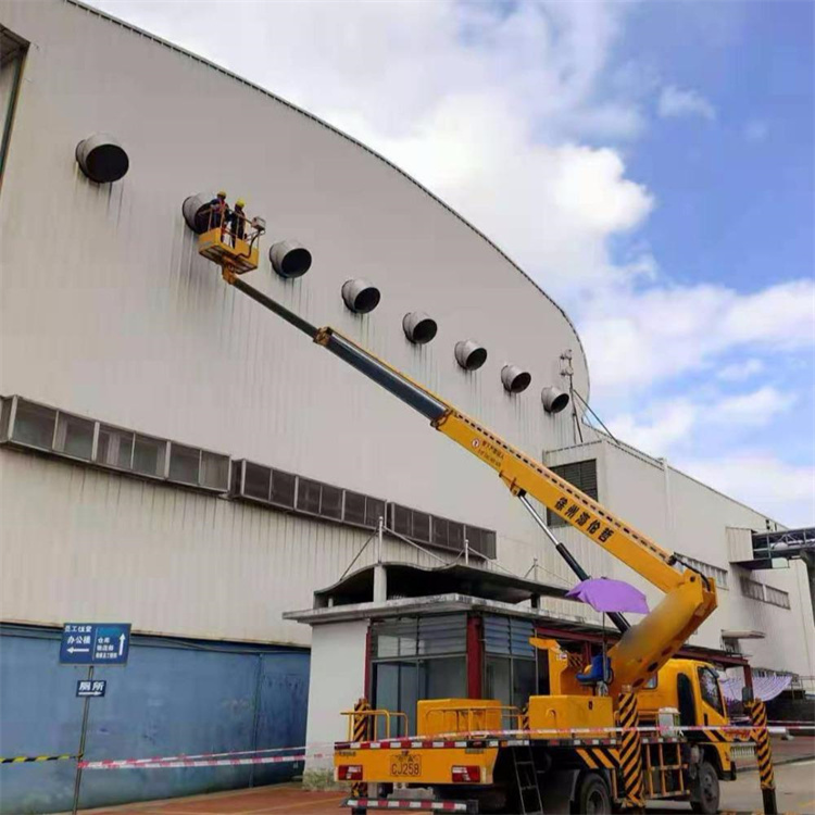 徐州铜山高空作业车出租服务：专业广告牌安装解决方案